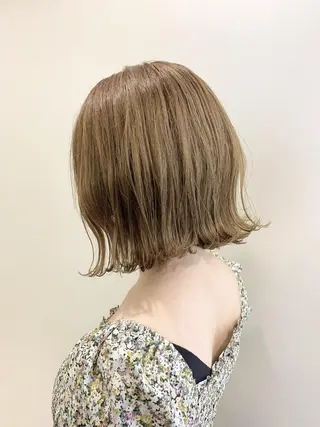 ミディアム 藤田 純哉のヘアスタイル