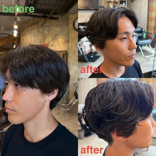 ショート パーマ メンズ 🍀Ryosuke 🍀のヘアスタイル