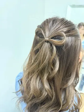 ヘアアレンジ Reika   eyelashのマツエク・マツパデザイン