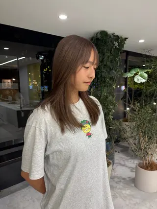 カラー 堀 愛希子のヘアスタイル