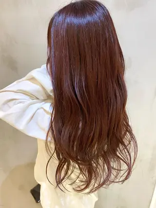 ロング カラー ヘアアレンジ ネイル マツエク・マツパ 夜23時まで予約🉑 reverieあきらのヘアスタイル