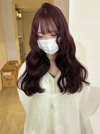 カラー ボブ 暖色カラー /rinkaのヘアスタイル