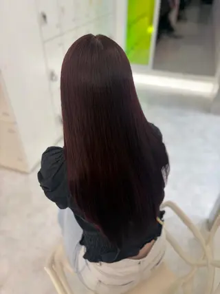 カラー girlな暖色ヘア 🪽🫧ハルナ🎀のヘアスタイル
