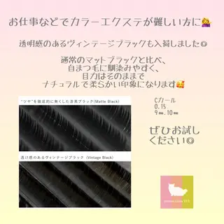マツエク・マツパ 1ヶ月後も半分残る 高持続LEDエクステのマツエク・マツパデザイン