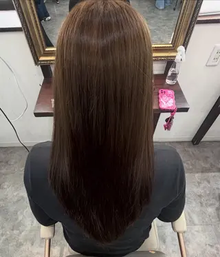 カラー しまぬき じゅねのヘアスタイル