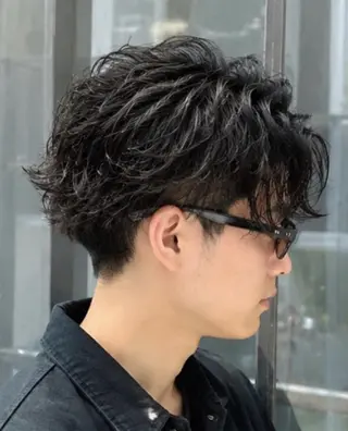 パーマ メンズ 新澤 そあのヘアスタイル