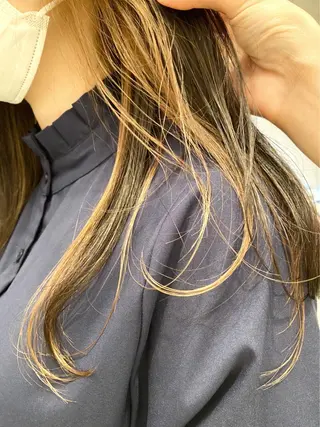 カラー 🫧富田 苑実🫧のヘアスタイル