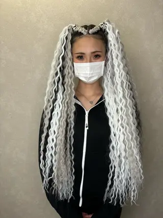 ロング エクステ*美髪サロン KR2S河内長野店長のヘアスタイル