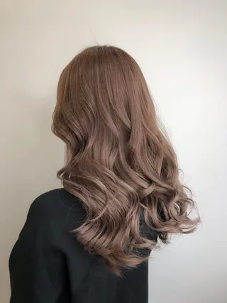 セミロング カラー 【透明感、艶髪】西村 有司のヘアスタイル