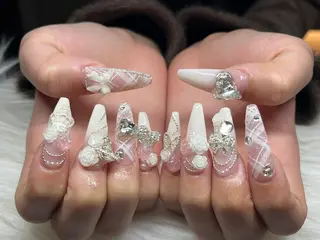 ネイル 持ち込みデザイン得意 ／長さだし可✨RUIのネイルデザイン