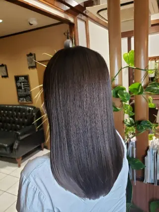 セミロング 青山 早智子のヘアスタイル