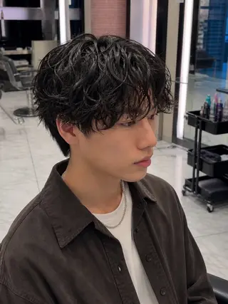 ショート メンズ 🇬🇧メンズ特化/ パーマ特化ren🎸のヘアスタイル