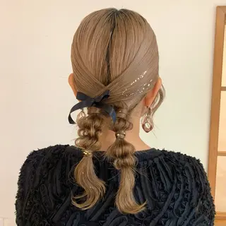 ヘアアレンジ 🩰淡色カラー/ 南ゆかり(女性のみ)のヘアスタイル