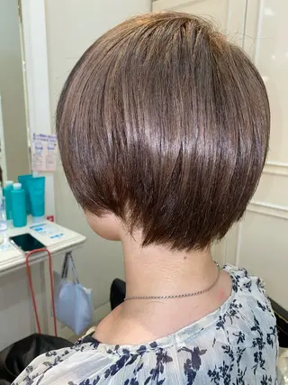 ショート ダメージレス 桧山店長のヘアスタイル