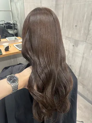 ロング カラー 堀越 智仁のヘアスタイル
