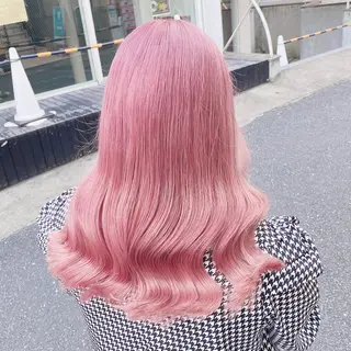ロング カラー ヘアアレンジ メンズ キッズ マツエク・マツパ ブリーチの髪様 MASATOのヘアスタイル