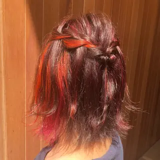 カラー 反橋 聖のヘアスタイル