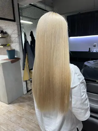 ロング カラー amie三宮 NAKANOのヘアスタイル