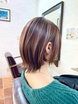 ショート 大澤 唯のヘアスタイル