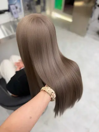 ロング カラー ヘアアレンジ 透明感カラー🎀艶髪 Anju/渋谷🎀のヘアスタイル