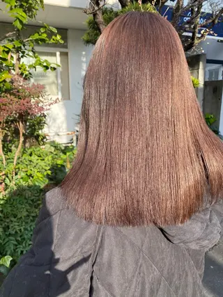 ミディアム カラー お任せヘア☘️☘️ 及川渚のヘアスタイル