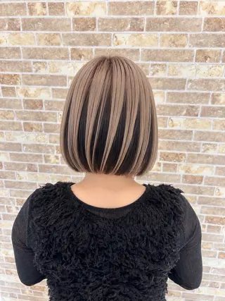 カラー 有村 実佑のヘアスタイル