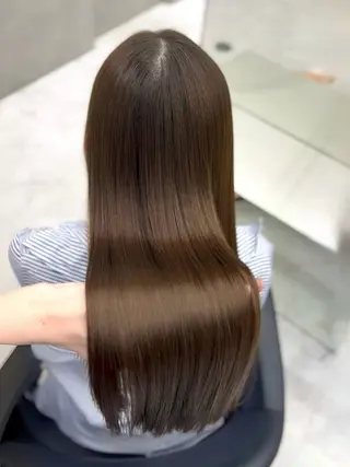 ロング 髪質改善 似合わカットTodaのヘアスタイル