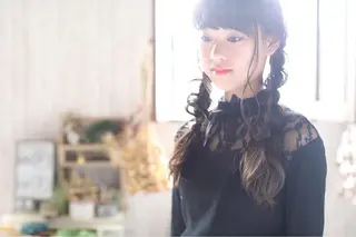 ロング ヘアアレンジ エクステ/プルエク/ rita/フルヤマのヘアスタイル