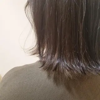 ショート カラー ヘアアレンジ RIKA韓国ヘア/く びれヘア/上品カラーのヘアスタイル