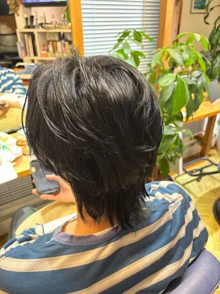カラー メンズ 楓🍁/髪質改善💎 /透明感カラー🔮のヘアスタイル