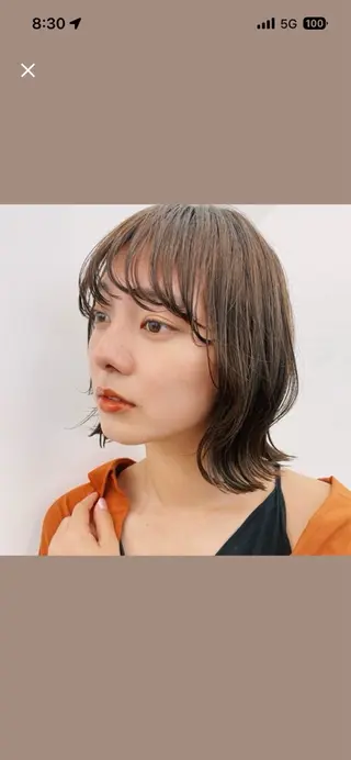 ショート ヘアセット/透明感 カラー/MIHO♡のヘアスタイル