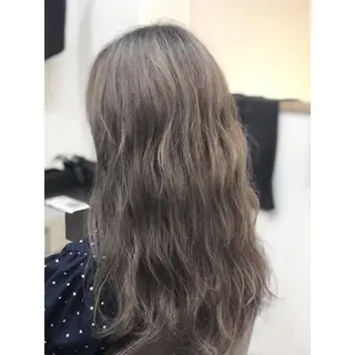セミロング YOFAhair芦屋 峰★カラーリストのヘアスタイル