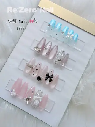 ネイル Re:Ø nail 🩵TSUJIのネイルデザイン