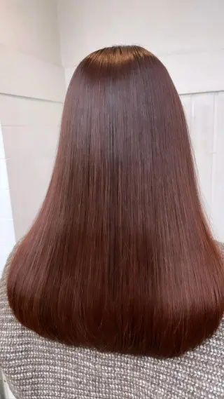 ロング カラー newibelsia 名駅のヘアスタイル