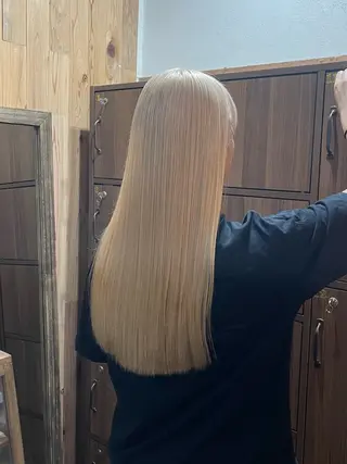 ロング カラー 大村 日向子のヘアスタイル
