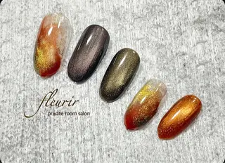 ネイル フルリール 【プライベートサロンのネイルデザイン