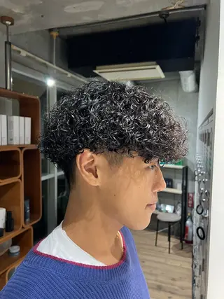 パーマ メンズ 【fifth】渡部 永遠のヘアスタイル