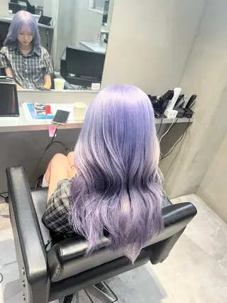 ロング カラー レイヤー/ブリーチ/ エクステ💫ひかるのヘアスタイル