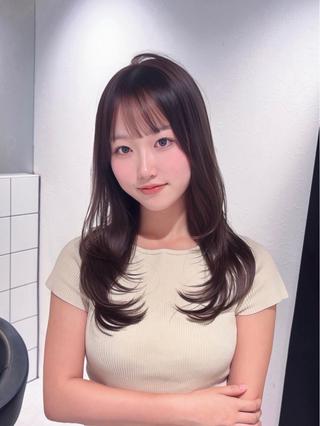 ロング カラー 表参道指名1位💖 艶カラーの達人💗のヘアスタイル