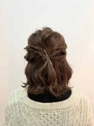 ミディアム かめやま ゆりのヘアスタイル