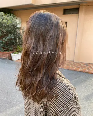 ロング CASANE 大橋康智のヘアスタイル