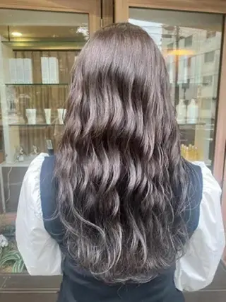 ロング カラー 髪質改善/艶カラー ⚡️コメス/錦糸町のヘアスタイル