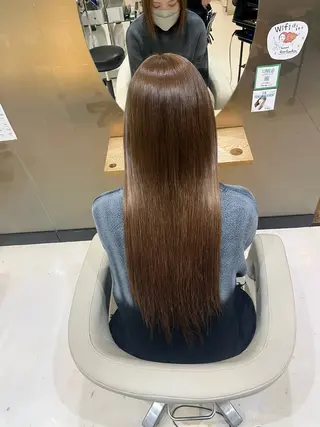 ロング 野村 奈里亜のヘアスタイル