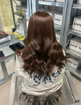 セミロング カラー ダブルカラー/レイヤ ーカット 🤍ゆきなのヘアスタイル