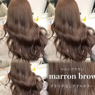 ロング カラー 💕мei 透明感カラー💕のヘアスタイル