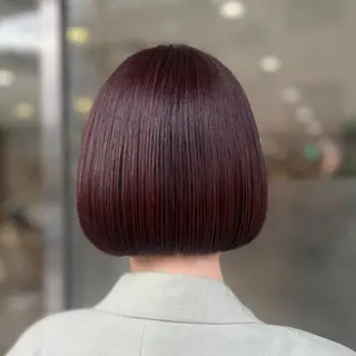 ミディアム カラー 髪質改善 × 高発色 color/Runoのヘアスタイル