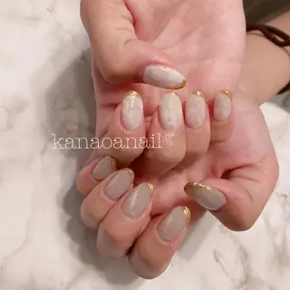 ネイル 地爪育成💅 kanaoanailのネイルデザイン