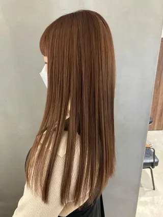 ロング Larry🌼中下 美香のヘアスタイル