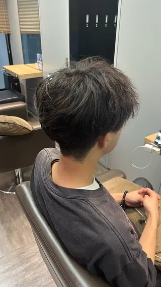 メンズ メンズカット パーマ飯野友喜のヘアスタイル