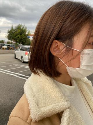 ショート カラー 横地 凌のヘアスタイル